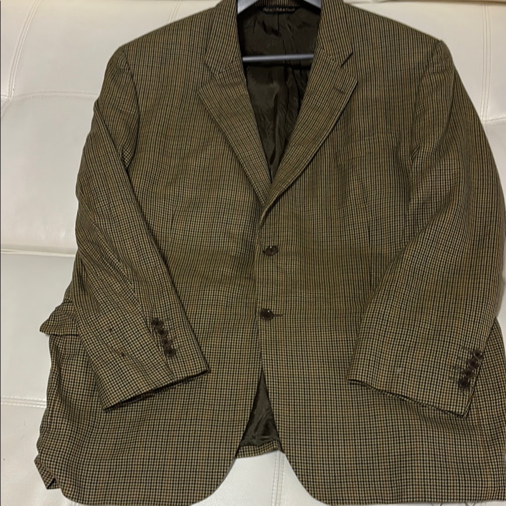Loro Piana 100% cashmere Checkered Blazer
